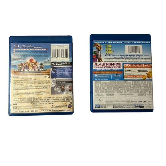 Hop (Blu-ray/DVD, 2012, 2-Disc Set) & Chipmunks: Chipwrecked (Blu-ray, 2012) Lot - Picture 2 of 6